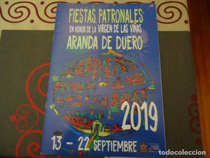 Coleccionismo: PROGRAMA FIESTAS DE ARANDA A&Ntilde;O 2019 - Foto 1