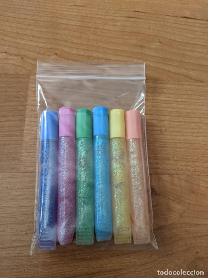 Sammeln: 6 TUBOS PINTURA PURPURINA COLORES