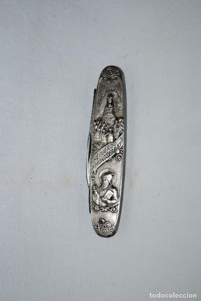 Coleccionismo: NAVAJITA DE COLECCION , RECUERDO DE MONTSERRAT