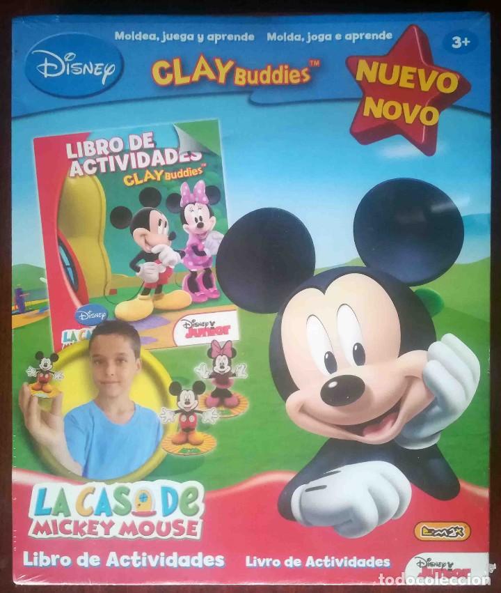 Coleccionismo: Clay Buddies. La Casa de Mickey Mouse. Libro de actividades