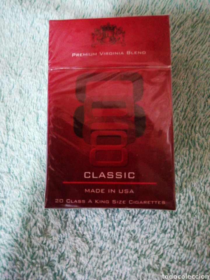 Coleccionismo: Paquete de tabaco americano