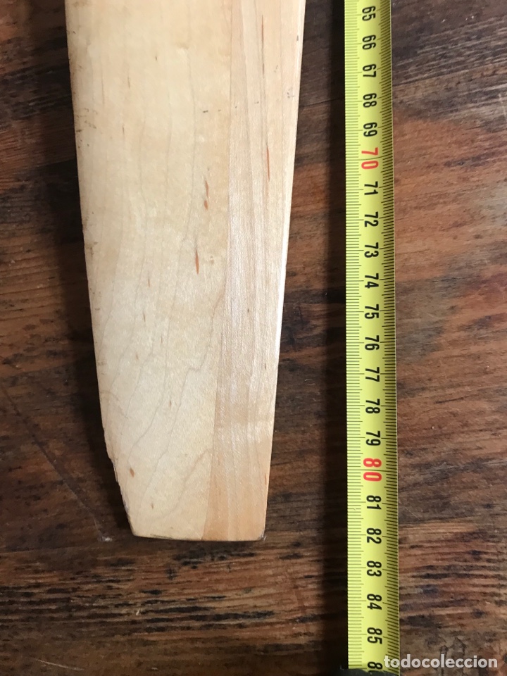 Coleccionismo: H&eacute;lice avioneta madera - Foto 4