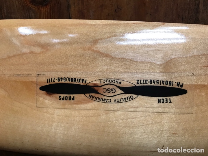 Coleccionismo: H&eacute;lice avioneta madera - Foto 10