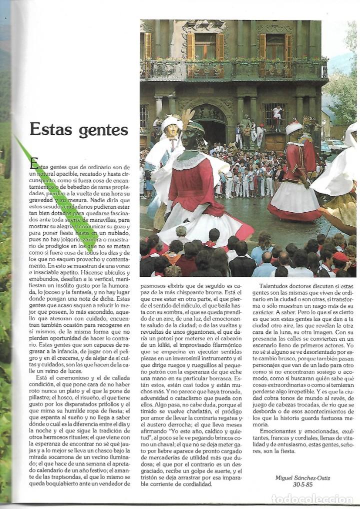 Coleccionismo: PROGRAMA DE FIESTAS DE SAN FERMIN A&Ntilde;O 1985 - Foto 3
