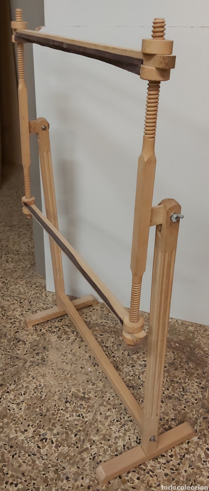 Coleccionismo: Soporte para Telar desmontable - Foto 2