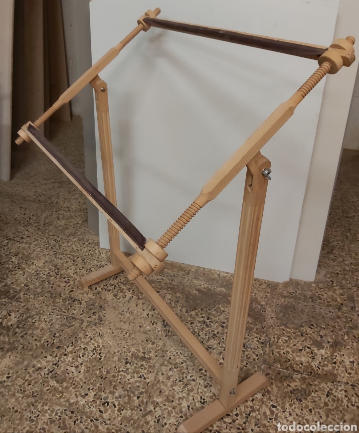 Coleccionismo: Soporte para Telar desmontable - Foto 3