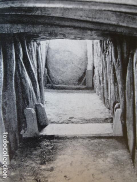 Collecting paper: DOLMEN DE SOTO ANTIGUA LAMINA HUECOGRABADO