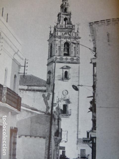 Sammelleidenschaft Papier: MOGUER HUELVA ANTIGUA LAMINA HUECOGRABADO