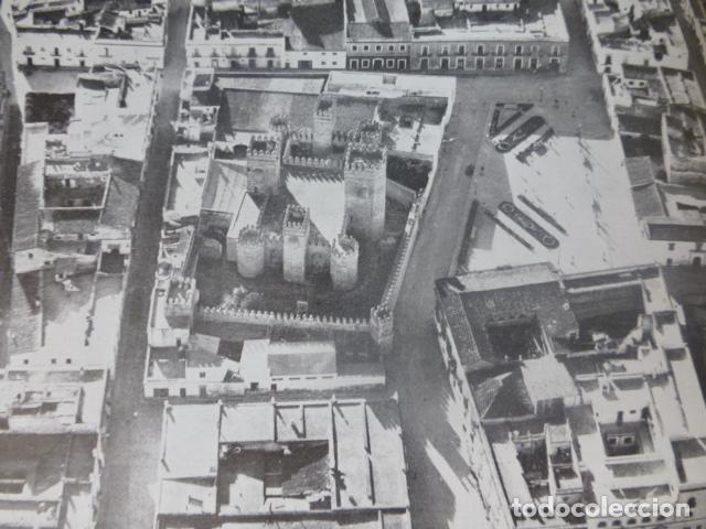 Collezionismo: PUERTO DE SANTA MARIA CADIZ VISTA AEREA ANTIGUA LAMINA HUECOGRABADO A&Ntilde;OS 40