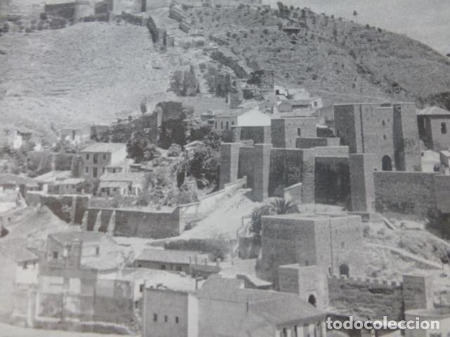 Collecting paper: MALAGA LA ALCAZABA ANTIGUA LAMINA HUECOGRABADO A&Ntilde;OS 40
