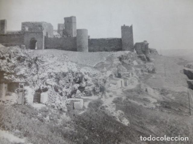 Colecionismo: CARMONA SEVILLA EL ALCAZAR ANTIGUA LAMINA HUECOGRABADO A&Ntilde;OS 40