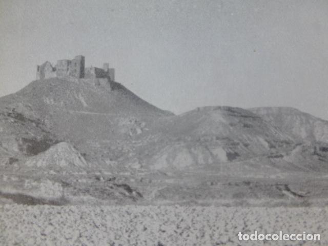 Collezionismo: MONTEARAGON HUESCA CASTILLO ANTIGUA LAMINA HUECOGRABADO A&Ntilde;OS 40