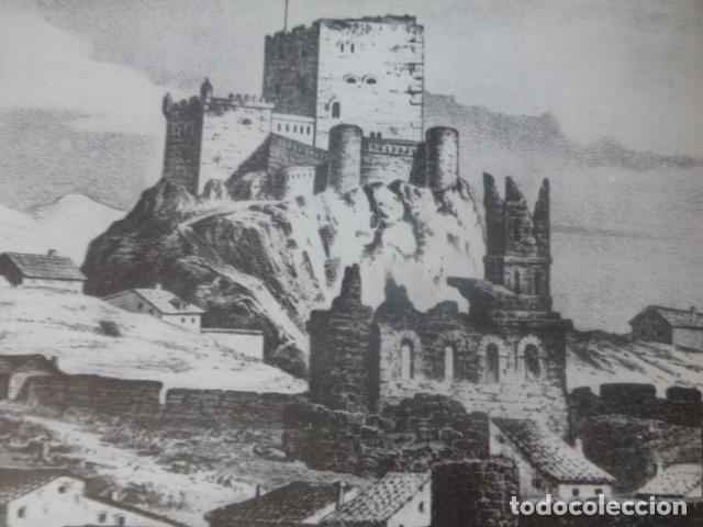 Sammelleidenschaft Papier: SEGURA TERUEL CASTILLO ANTIGUA LAMINA HUECOGRABADO A&Ntilde;OS 40