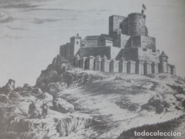 Collezionismo: ALIAGA ZARAGOZA CASTILLO ANTIGUA LAMINA HUECOGRABADO A&Ntilde;OS 40