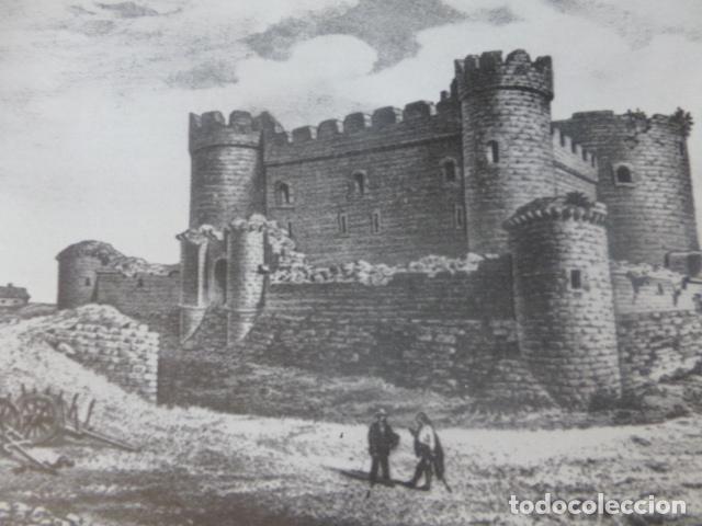 Collezionismo: PIOZ GUADALAJARA CASTILLO ANTIGUA LAMINA HUECOGRABADO A&Ntilde;OS 40