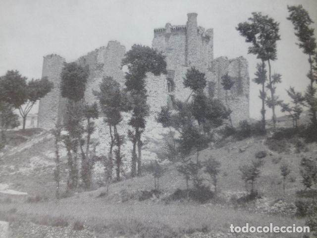 Sammelleidenschaft Papier: TORIJA GUADALAJARA CASTILLO ANTIGUA LAMINA HUECOGRABADO A&Ntilde;OS 40
