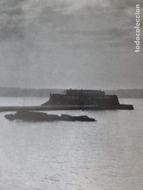 Collectionnisme: LA CORU&Ntilde;A CASTILLO ANTIGUA LAMINA HUECOGRABADO A&Ntilde;OS 40