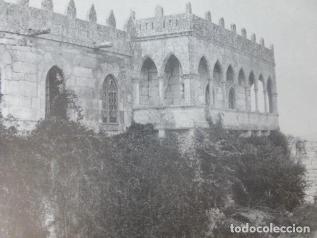 Collezionismo: MOS ORENSE CASTILLO ANTIGUA LAMINA HUECOGRABADO A&Ntilde;OS 40