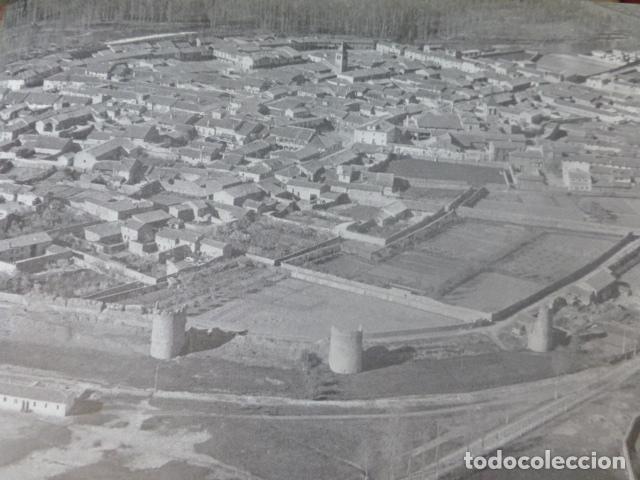 Colecionismo: MANSILLA DE LAS MULAS LEON ANTIGUA LAMINA HUECOGRABADO A&Ntilde;OS 40