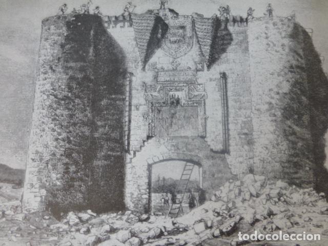 Collectionnisme: ASTORGA LEON ANTIGUA LAMINA HUECOGRABADO A&Ntilde;OS 40