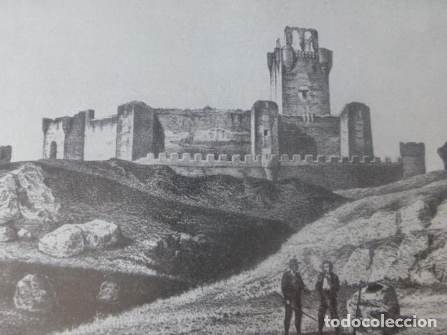 Collectionnisme: MEDINA DEL CAMPO VALLADOLID CASTILLO ANTIGUA LAMINA HUECOGRABADO A&Ntilde;OS 40