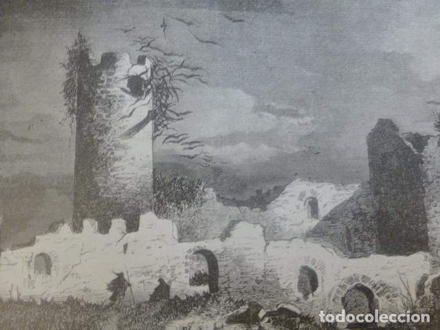 Collezionismo: CASTROTORAFE ZAMORA CASTILLO ANTIGUA LAMINA HUECOGRABADO A&Ntilde;OS 40