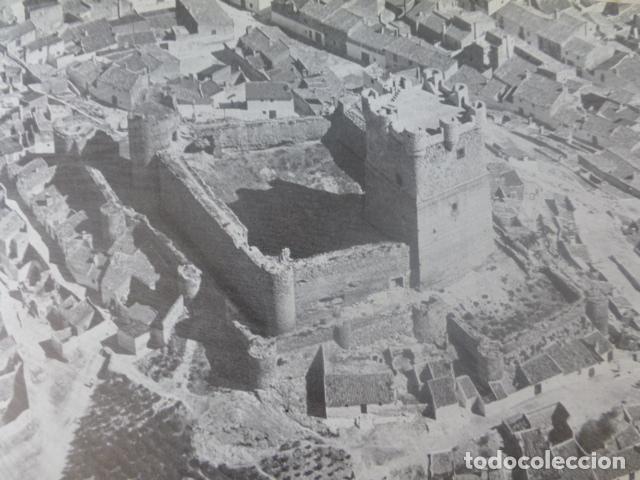 Collectionnisme: VILLENA ALICANTE CASTILLO ANTIGUA LAMINA HUECOGRABADO A&Ntilde;OS 40