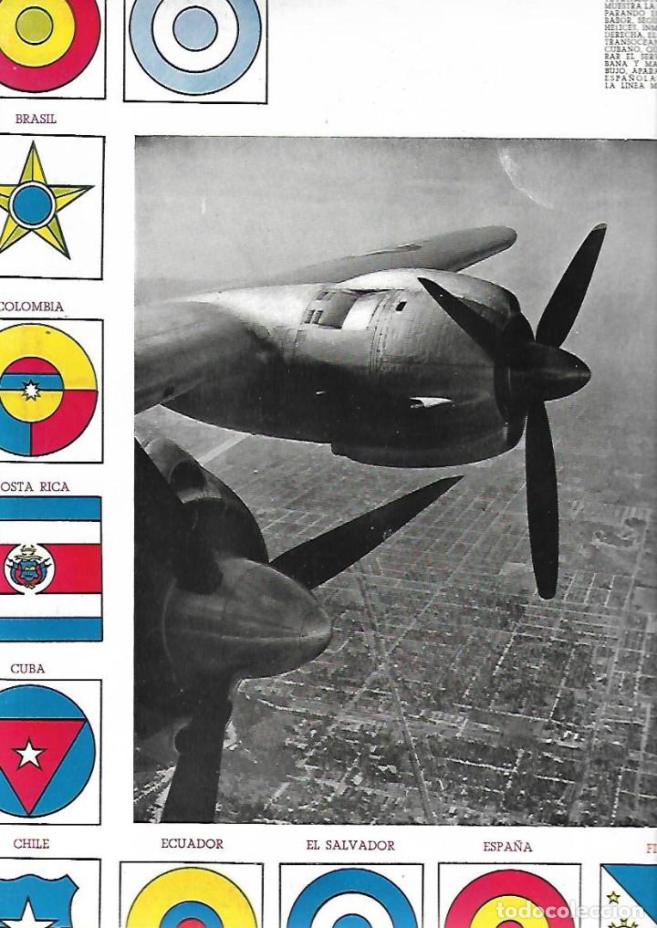 Colecionismo: A&Ntilde;O 1948 RECORTE PRENSA EMBLEMAS DISTINTIVOS DE LA AVIACION HISPANOAMERICANA