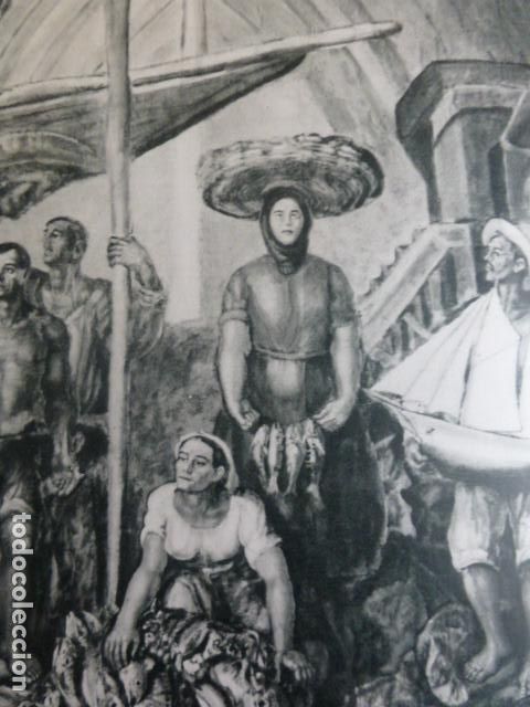 Colecionismo: SANTA CRUZ DE TENERIFE ANTIGUA LAMINA HUECOGRABADO