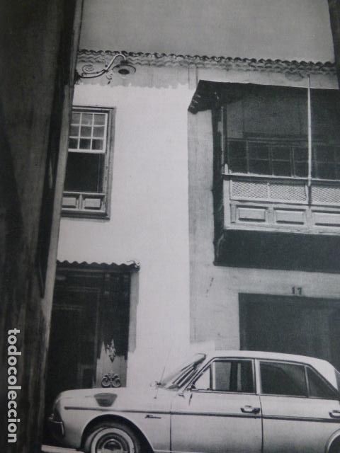 Colecionismo: SANTA CRUZ DE TENERIFE ANTIGUA LAMINA HUECOGRABADO