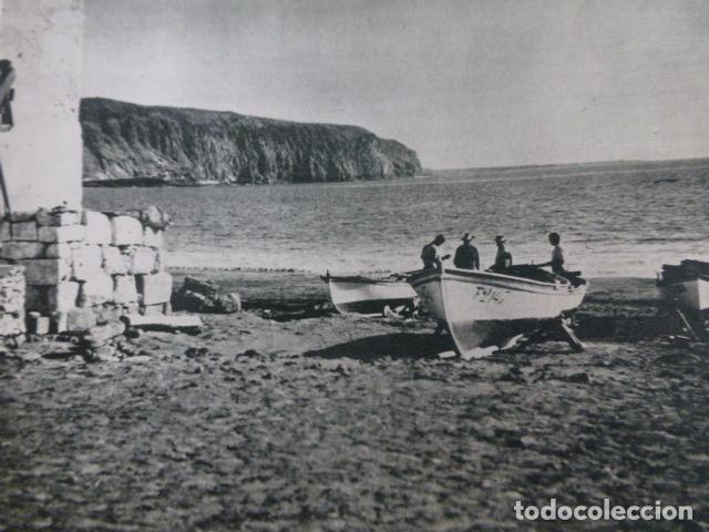 Collezionismo: LOS CRISTIANOS TENERIFE ANTIGUA LAMINA HUECOGRABADO