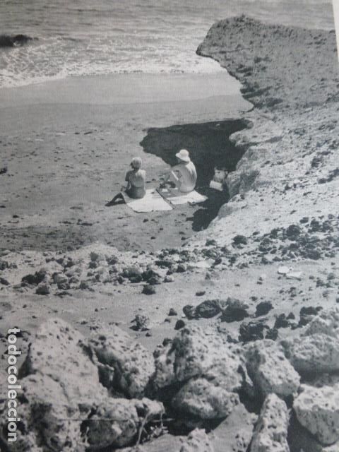 Collezionismo: EL MEDANO TENERIFE ANTIGUA LAMINA HUECOGRABADO
