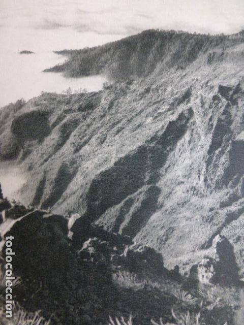 Collezionismo: EL TEIDE TENERIFE ANTIGUA LAMINA HUECOGRABADO
