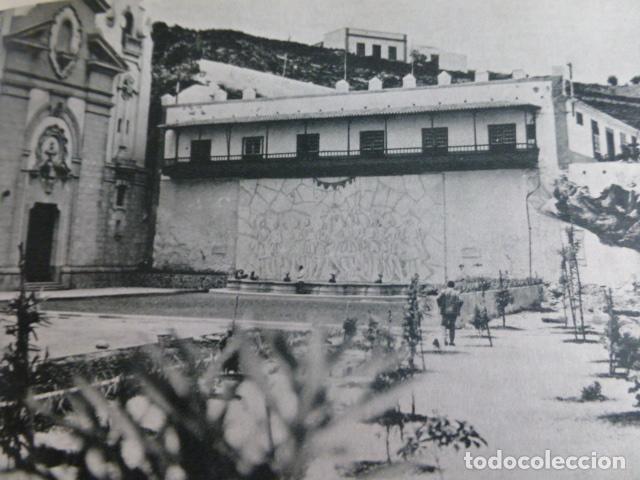 Collecting paper: CANDELARIA TENERIFE ANTIGUA LAMINA HUECOGRABADO