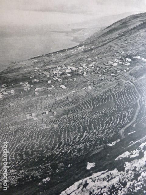 Collezionismo: ISLA DE LA PALMA ANTIGUA LAMINA HUECOGRABADO