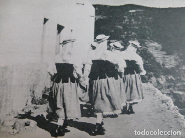 Collecting paper: LA GOMERA ANTIGUA LAMINA HUECOGRABADO