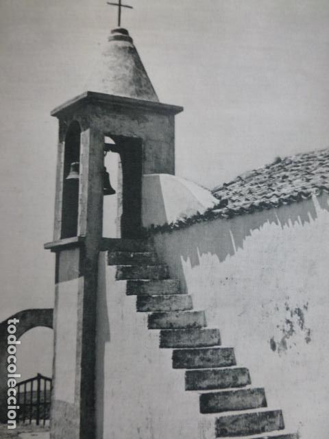 Collezionismo: SANTUARIO DE NUESTRA SE&Ntilde;ORA DE LOS REYES ISLA DE EL HIERRO ANTIGUA LAMINA HUECOGRABADO