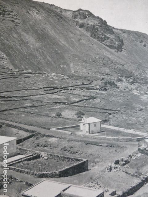 Collezionismo: EL TAMADUSTE ISLA DE EL HIERRO ANTIGUA LAMINA HUECOGRABADO