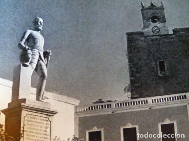 Coleccionismo: BARCARROTA BADAJOZ ANTIGUO HUECOGRABADO