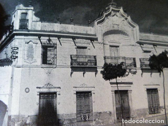 Collecting paper: BIENVENIDA BADAJOZ ANTIGUO HUECOGRABADO