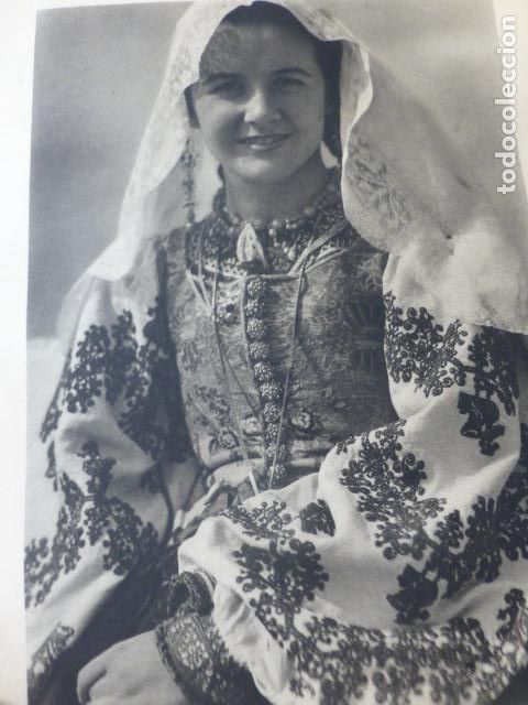 Collezionismo: PUEBLA DE GUZMAN HUELVA MUCHACHA ANTIGUA LAMINA HUECOGRABADO A&Ntilde;OS 40