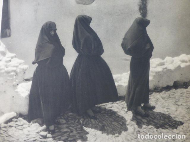 Coleccionismo: VEJER DE LA FRONTERA CADIZ COBIJADAS ANTIGUA LAMINA HUECOGRABADO A&Ntilde;OS 40