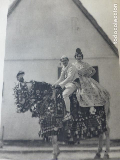 Sammelleidenschaft Papier: VALENCIA GRUPA VALENCIANA ANTIGUA LAMINA HUECOGRABADO A&Ntilde;OS 40
