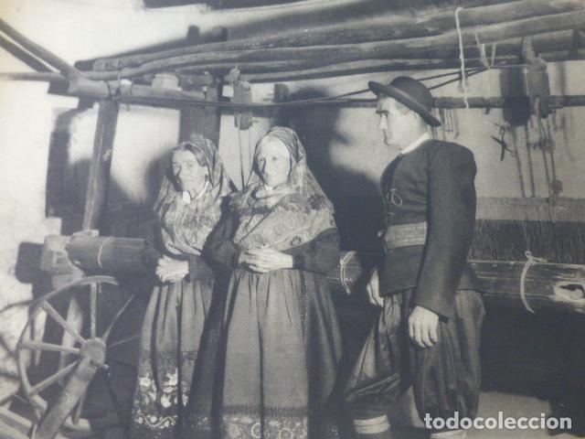 Collezionismo: VAL DE SAN LORENZO LEON MARAGATOS ANTIGUA LAMINA HUECOGRABADO A&Ntilde;OS 40