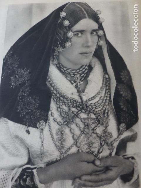 Collezionismo: SALAMANCA UNA CHARRA ANTIGUA LAMINA HUECOGRABADO A&Ntilde;OS 40