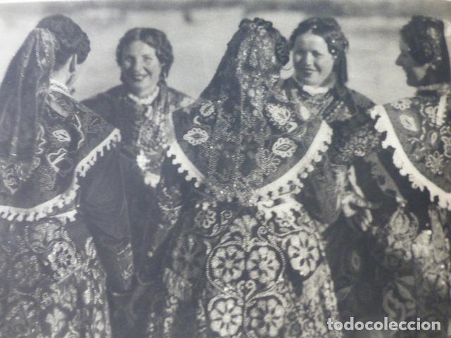 Coleccionismo: VILLARINO SALAMANCA CHARRAS ANTIGUA LAMINA HUECOGRABADO A&Ntilde;OS 40