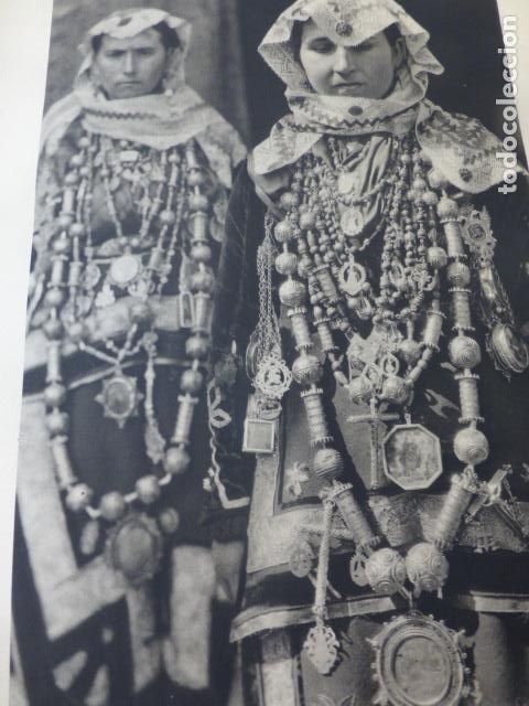 Sammelleidenschaft Papier: LA ALBERCA SALAMANCA TRAJES DE VISTAS ANTIGUA LAMINA HUECOGRABADO A&Ntilde;OS 40
