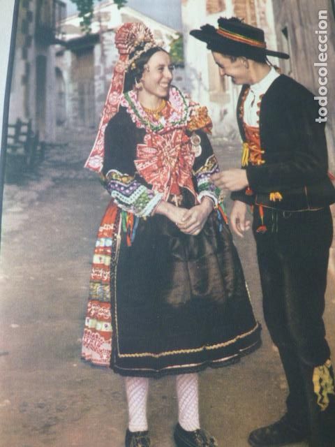 Coleccionismo: NAVALCAN TOLEDO NOVIOS ANTIGUA LAMINA HUECOGRABADO A&Ntilde;OS 40
