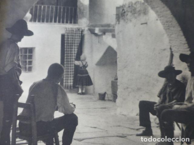 Colecionismo: LAGARTERA TOLEDO TIPOS LARGARTERANOS ANTIGUA LAMINA HUECOGRABADO A&Ntilde;OS 40