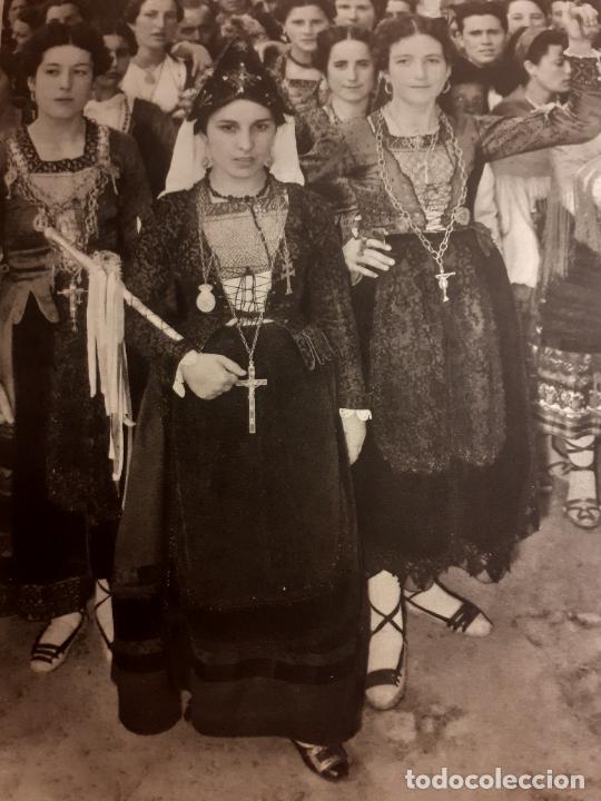 Coleccionismo: CANTALEJO SEGOVIA DANZANTES ANTIGUA LAMINA HUECOGRABADO A&Ntilde;OS 40
